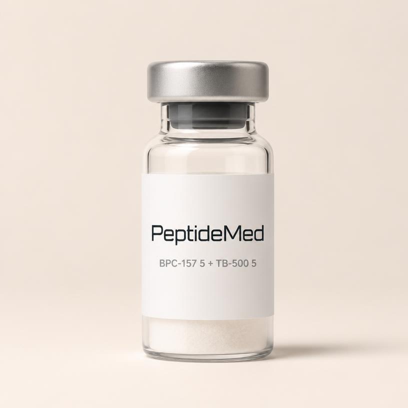BPC-157 5mg + TB-500 5mg vial